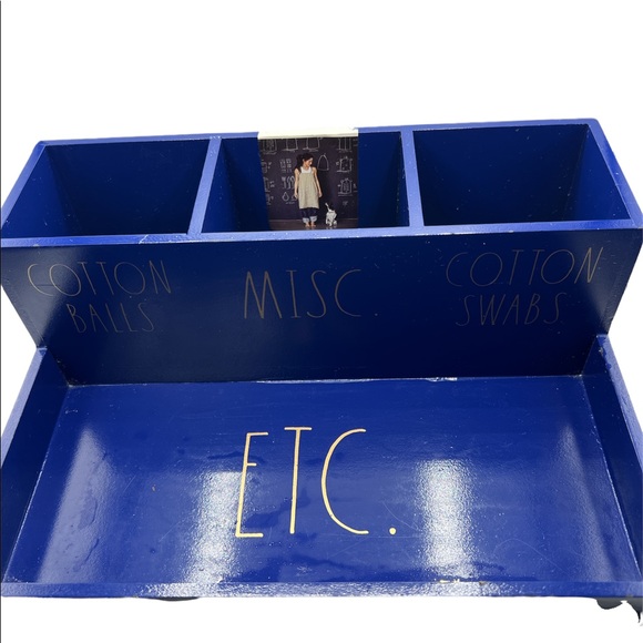 Rae Dunn Bathroom organizer - Picture 4 of 5